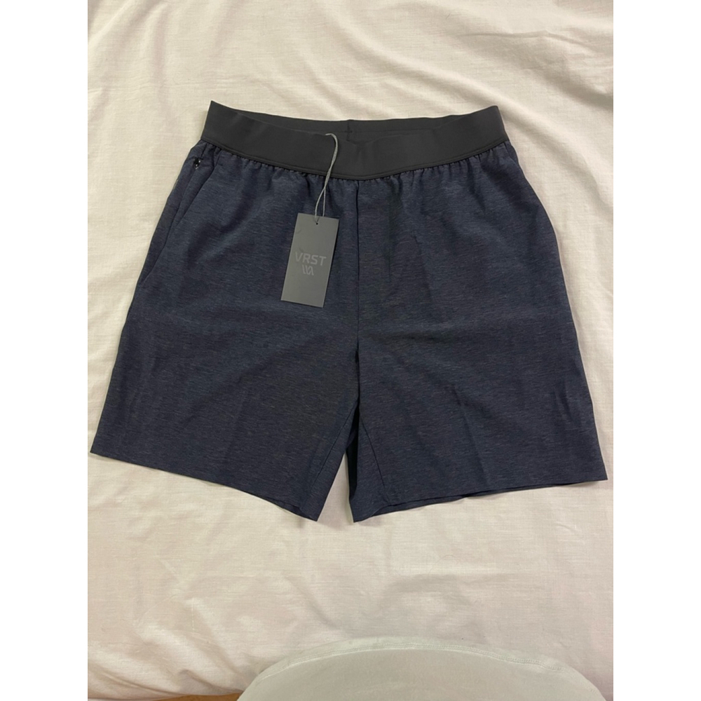 New VRST Navy Blue Drawstring Training Shorts Men's Size Small